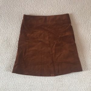 Cord Skirt